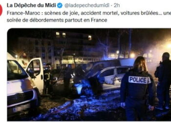 L’après France/Maroc : guerre ethnique, pogroms et scènes habituelles de chaos