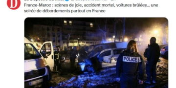 L&rsquo;après France/Maroc : guerre ethnique, pogroms et scènes habituelles de chaos