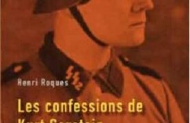 Nouveauté : Les Confessions de Kurt Gerstein – Henri Roques