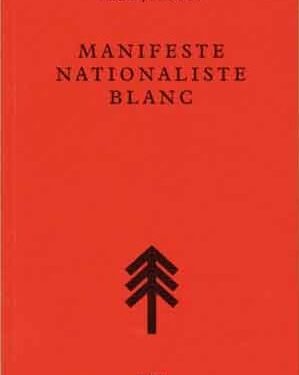 Nouveauté : Manifeste nationaliste blanc – Greg Johnson