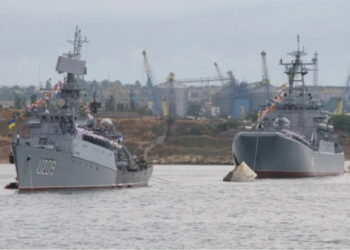 La Marine ukrainienne n’est plus que fluviale. Mais ce fleuve, c’est le Dniepr