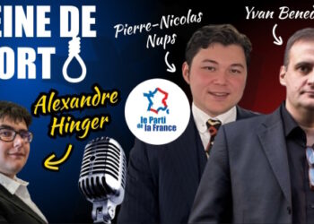 LA PEINE DE MORT – avec Yvan Benedetti et Pierre-Nicolas Nups – Le Forum du PdF