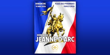 Hommage à Jeanne d’Arc – Paris – Dimanche 10 mai 2026