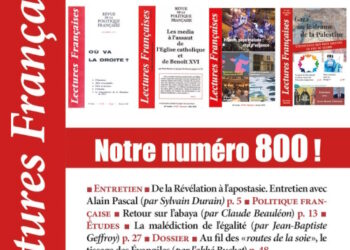 Lectures Françaises : Le numéro 800