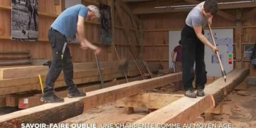 Notre Dame : Savoir-faire oublié, une charpente comme au Moyen Âge