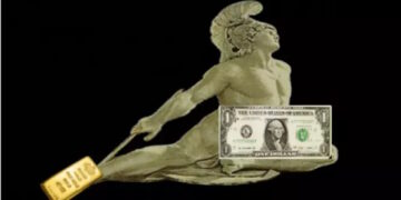 L’or contre le dollar comme monnaie de référence