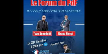 Le Forum du PdF du 20 octobre 2022 avec Yvan Benedetti et Bruno Hirout
