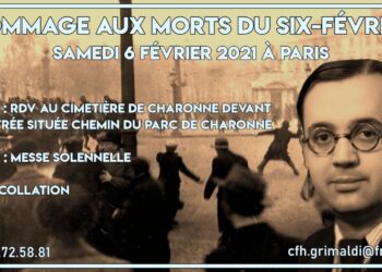 Hommage aux morts des Six-février – Paris – Samedi 6 février 2021