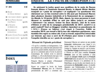 Nouveauté : Enquête : Le « pacte de corruption » (3) – Faits & Documents n° 494