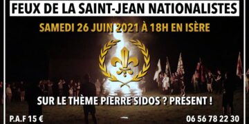 Feux de la Saint-Jean nationalistes – Isère – 26 juin 2021