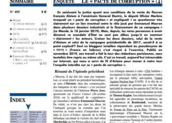 Nouveauté : Enquête : Le « pacte de corruption » (4) – Faits & Documents n° 495