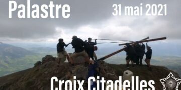 Un nouvelle Croix Citadelle érigée au sommet du Palastre (Hautes-Alpes)