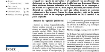 Nouveauté : Enquête : Le « pacte de corruption » (5) – Faits & Documents n° 496