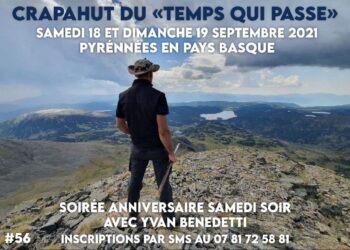 Crapahut du « temps qui passe » et remplacement d’une croix en Pays Basque – 18 et 19 septembre 2021