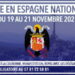 Du 19 au 21 novembre : voyage en Espagne nationaliste