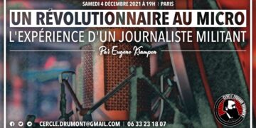 Un révolutionnaire au micro – Conférence d&rsquo;Eugène Krampon (R&A et Méridien Zéro) – Cercle Édouard Drumont