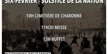 Hommage aux morts du « Six Février » – Samedi 5 février 2022 – Paris
