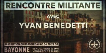 Rencontre avec Yvan Benedetti – Bayonne – 18 mars 2022