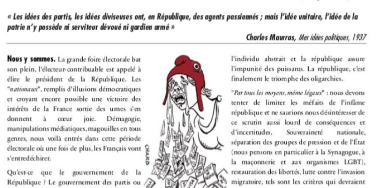 L’Écho d’AF : Liquider Marianne : la seule politique qui vaille !
