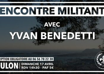 Rencontre avec Yvan Benedetti – Toulon – 17 avril 2022