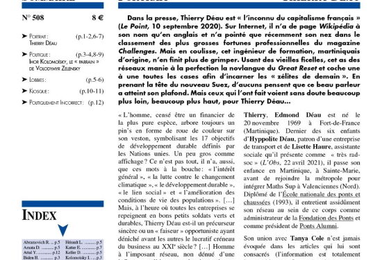 Faits & Documents : Ihor Kolomoïsky, le « parrain » de Volodymyr Zelensky