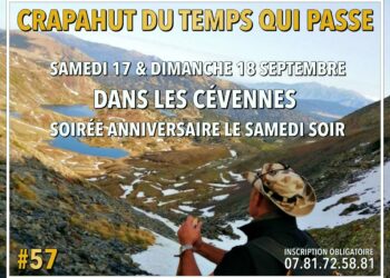 Crapahut du temps qui passe – Cévennes – 17 et 18 septembre 2022