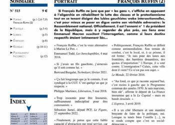 Faits & Documents – Portrait : François Ruffin (2)