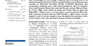 Faits & Documents – Jeunesse, éducation et sexualité en Macronie (7)