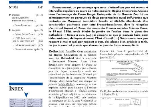 Faits & Documents – Jeunesse, éducation et sexualité en Macronie (7)