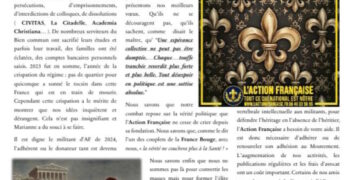 L&rsquo;Écho d&rsquo;AF – 2024 : Joyeuse année militante