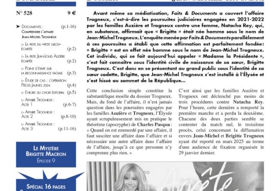 Faits & Documents : Comprendre l’affaire Jean-Michel Trogneux