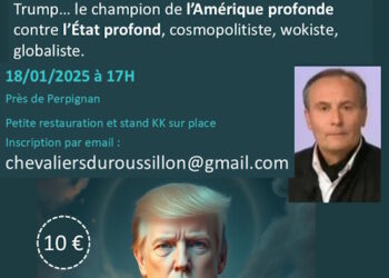 Le wokisme, religion totalitaire invasive – Jean-Michel Vernochet – 18 janvier 2025 – Perpignan