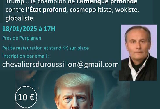 Le wokisme, religion totalitaire invasive – Jean-Michel Vernochet – 18 janvier 2025 – Perpignan