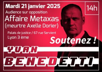 Yvan Benedetti : Nouvelle année, trois nouveaux procès