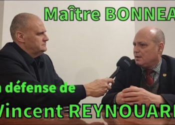 Maître Bonneau en défense de Vincent Reynouard