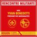 Rencontre militante avec Yvan Benedetti – Rouen – 21 février 2025