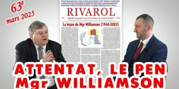 Attentat, Le PEN, Mgr WILLIAMSON