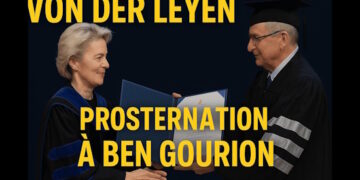 Bruxelles à genoux devant Israël : le cas von der Leyen