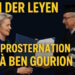 Bruxelles à genoux devant Israël : le cas von der Leyen