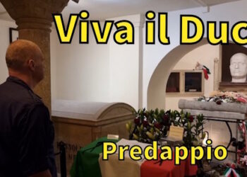 Predappio : Mon hommage à Mussolini