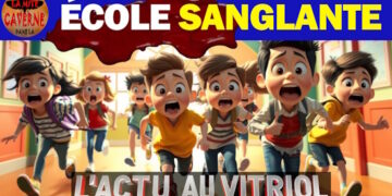 Marche blanche, Pape noir et colorants alimentaires…