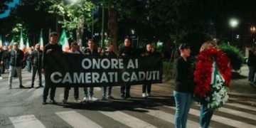 Les Nationalistes à Milan pour rendre hommage à Sergio Ramelli