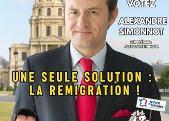 Paris 2e circonscription : Soutien à la candidature d’Alexandre Simonnot – Les Nationalistes