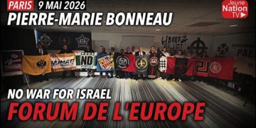 « Pas de guerre pour Israël » : Le discours choc de Pierre-Marie Bonneau au Forum de l’Europe