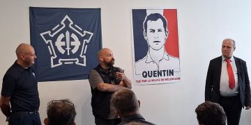 Réunion du Front Nationaliste à Avignon, fief de Raphaël Arnault