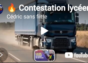 Cédric sans filtre – Contestation lycéenne