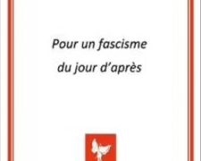 Nouveauté : Pour un fascisme du jour d´après – Joseph Merel
