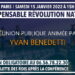 Réunion publique : L’indispensable Révolution nationale – Paris – 15 janvier 2022