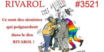 Rivarol Audio : Ce sont des sionistes qui poignardent dans le dos RIVAROL !