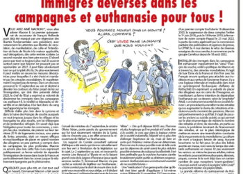 Rivarol : Immigrés déversés dans les campagnes et euthanasie pour tous !